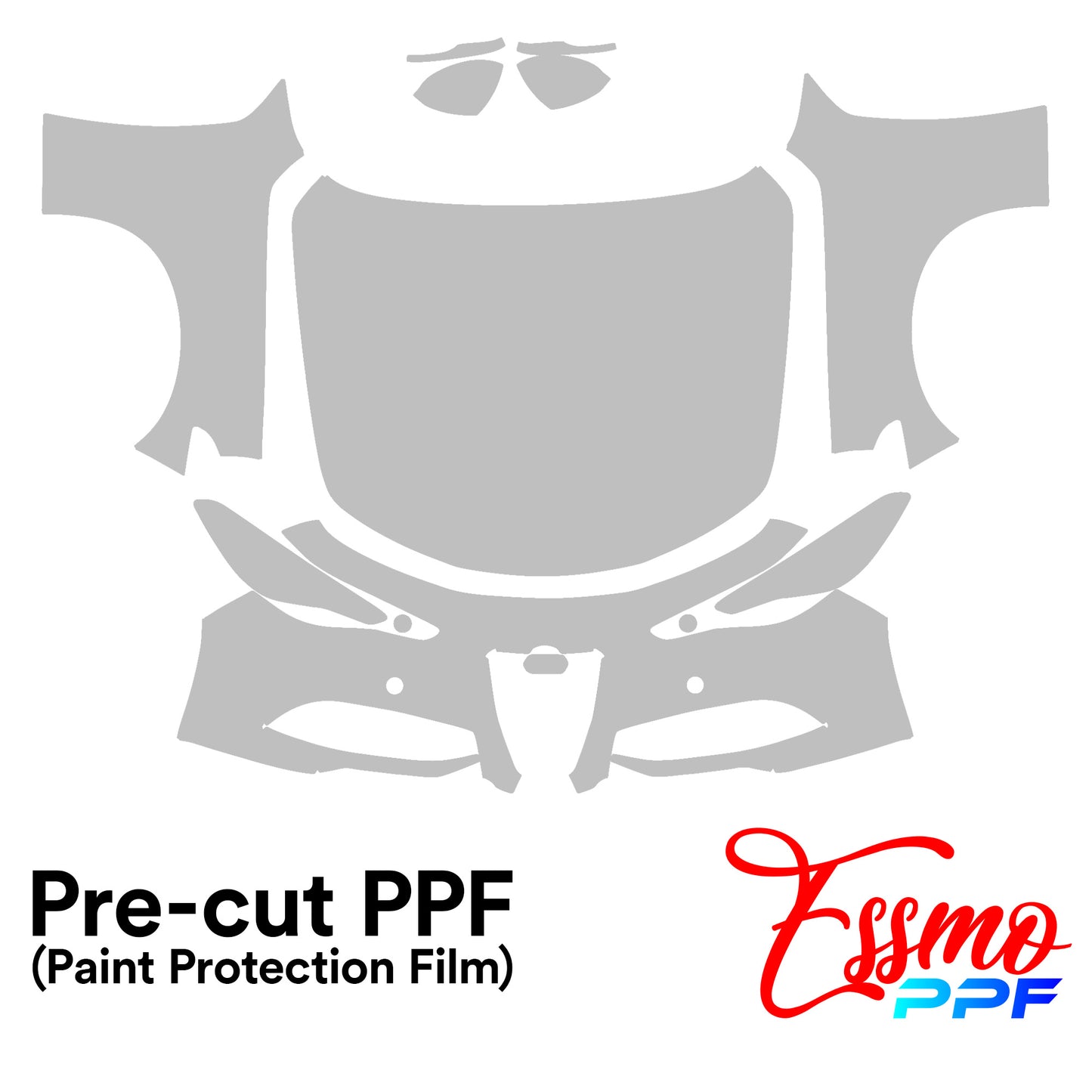 2017-2022 Alfa Romeo Giulia Deluxe PPF Paint Protection Film Clear Pre Cut