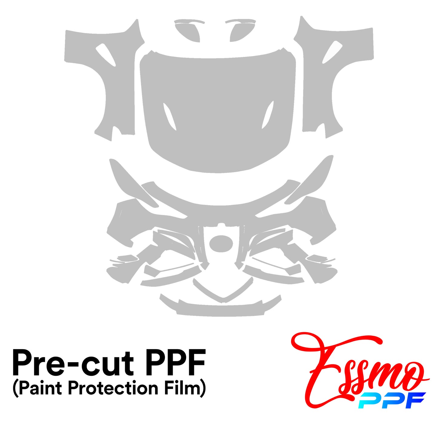 2020-2022 Alfa Romeo Giulia GTAM PPF Paint Protection Film Clear Pre Cut