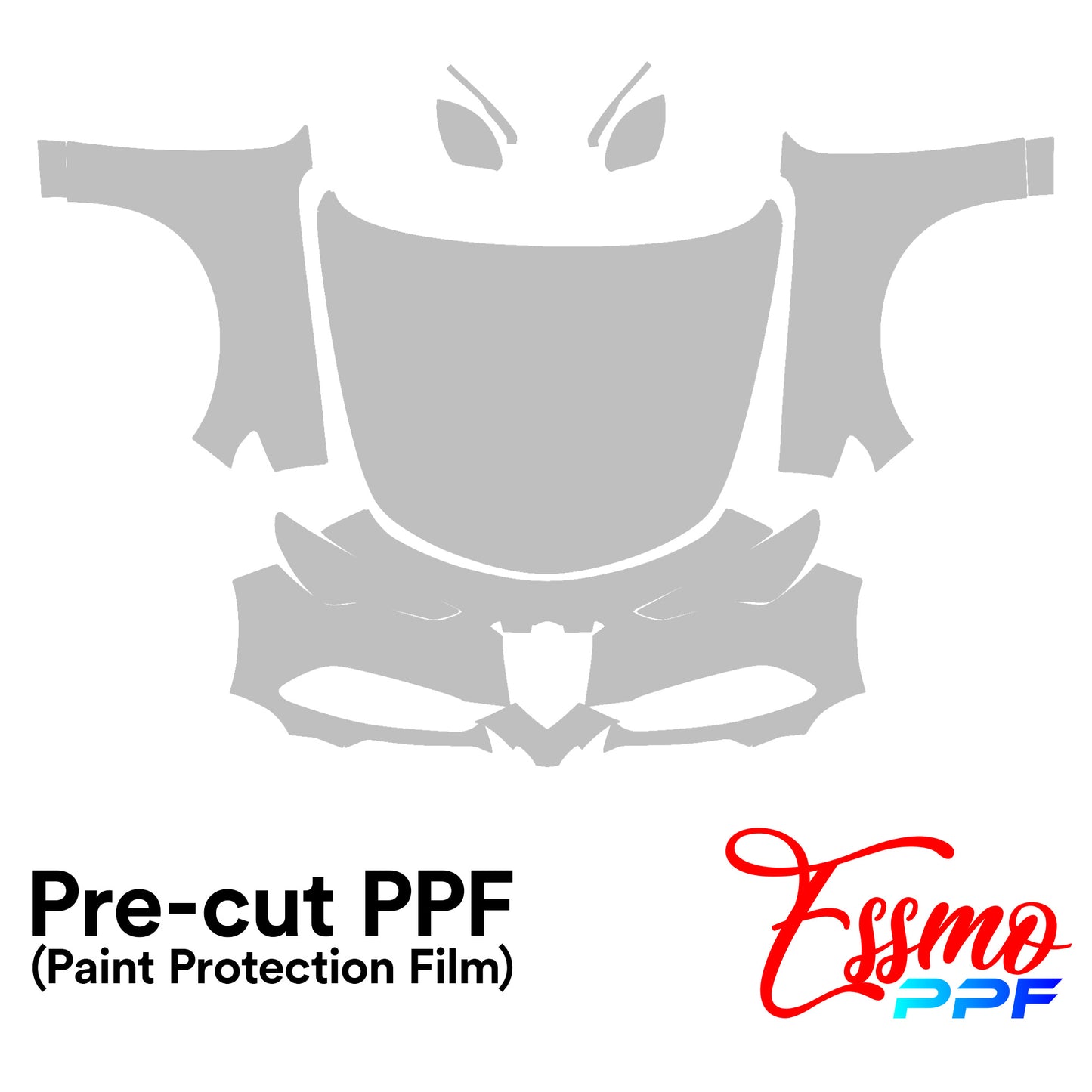 2019 Alfa Romeo Stelvio Base PPF Paint Protection Film Clear Pre Cut