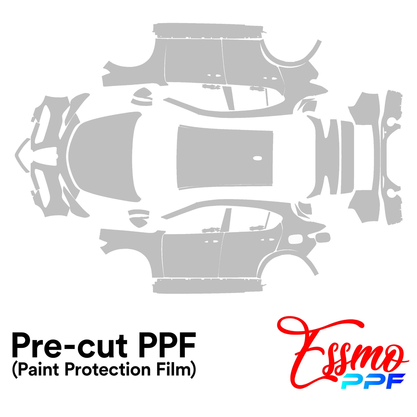 2021 Alfa Romeo Stelvio Sports PPF Paint Protection Film Clear Pre Cut