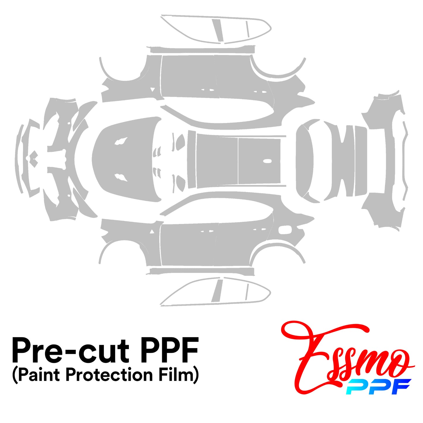 2025 Alfa Romeo Stelvio Quadrifoglio PPF Paint Protection Film Clear Pre Cut