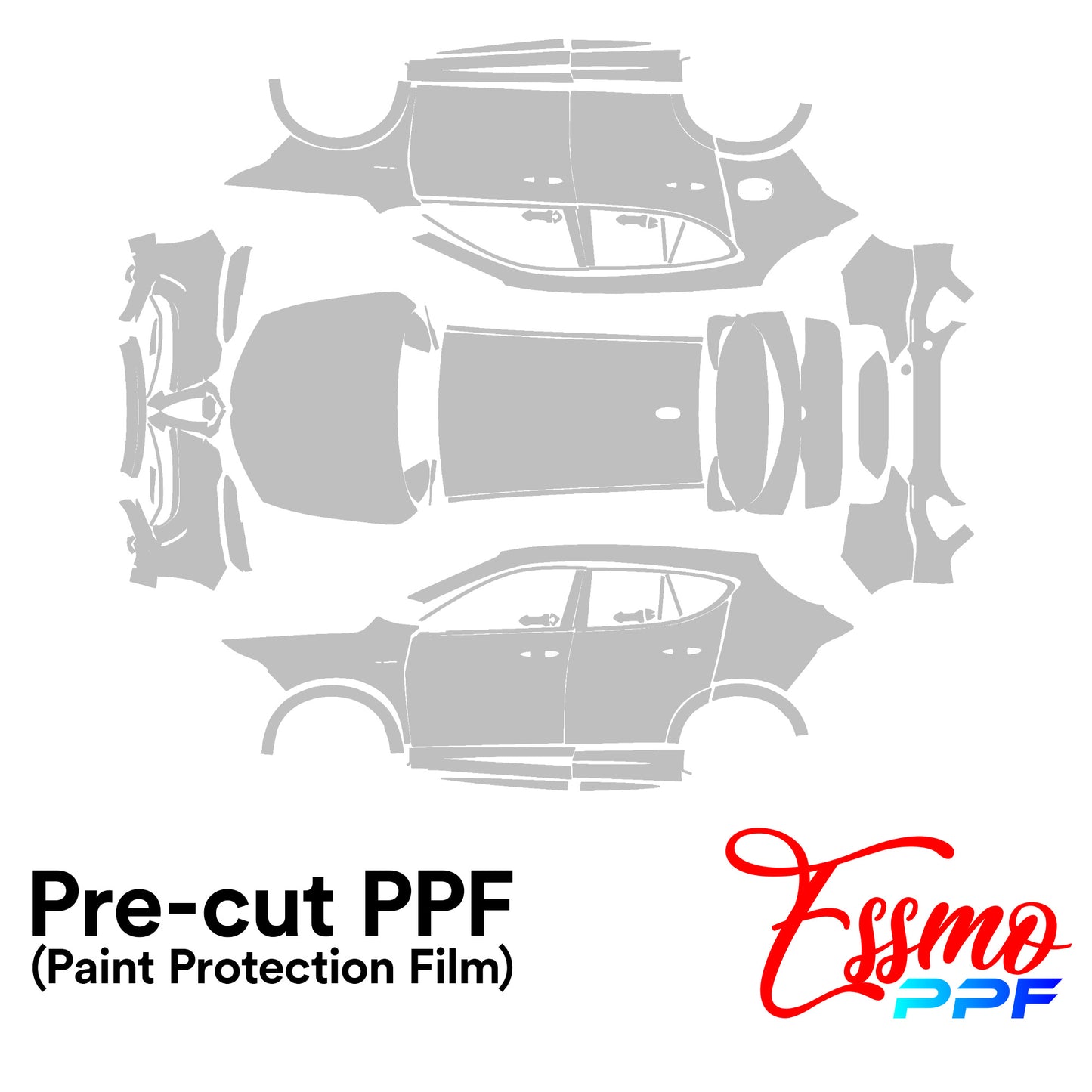 2023 Alfa Romeo Tonale PPF Paint Protection Film Clear Pre Cut