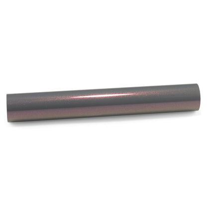 PET Galaxy Dust Gloss Phantom Gray Red Color Shift Vinyl Wrap