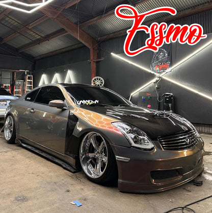 PET Galaxy Dust Gloss Phantom Gray Red Color Shift Vinyl Wrap