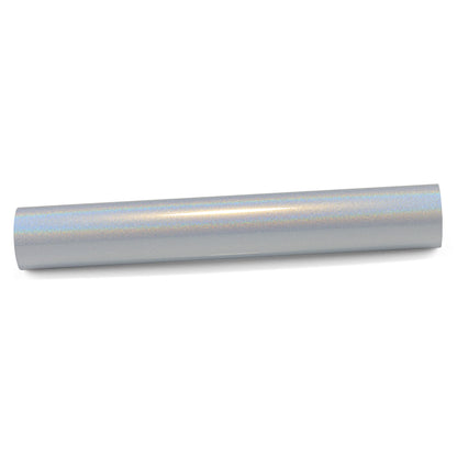 PET Laser Flip Gloss White Vinyl Wrap