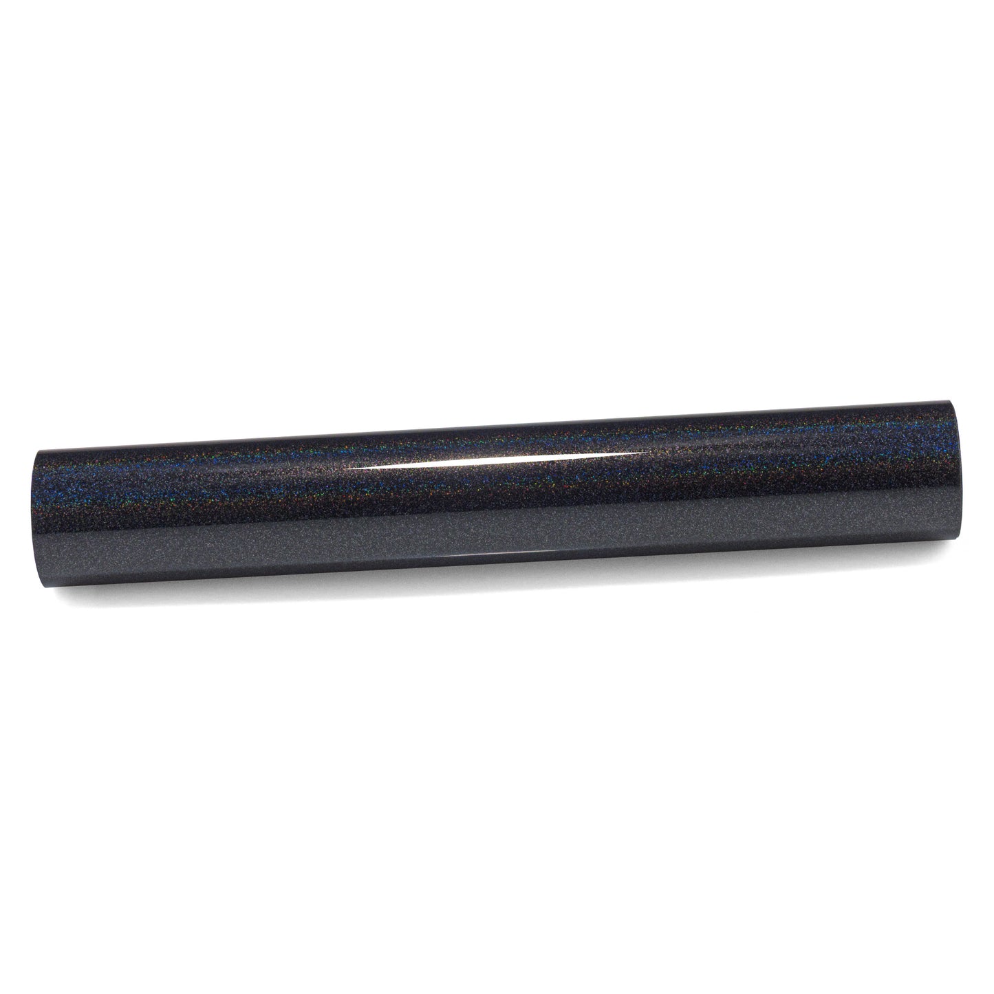 PET Laser Flip Gloss Black Vinyl Wrap