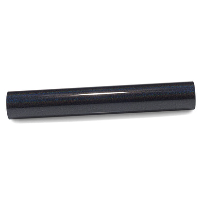 PET Laser Flip Gloss Black Vinyl Wrap