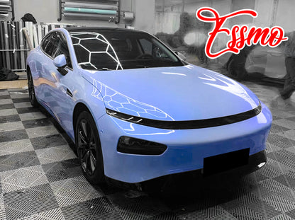 PET Space Candy Gloss Baby Blue Vinyl Wrap
