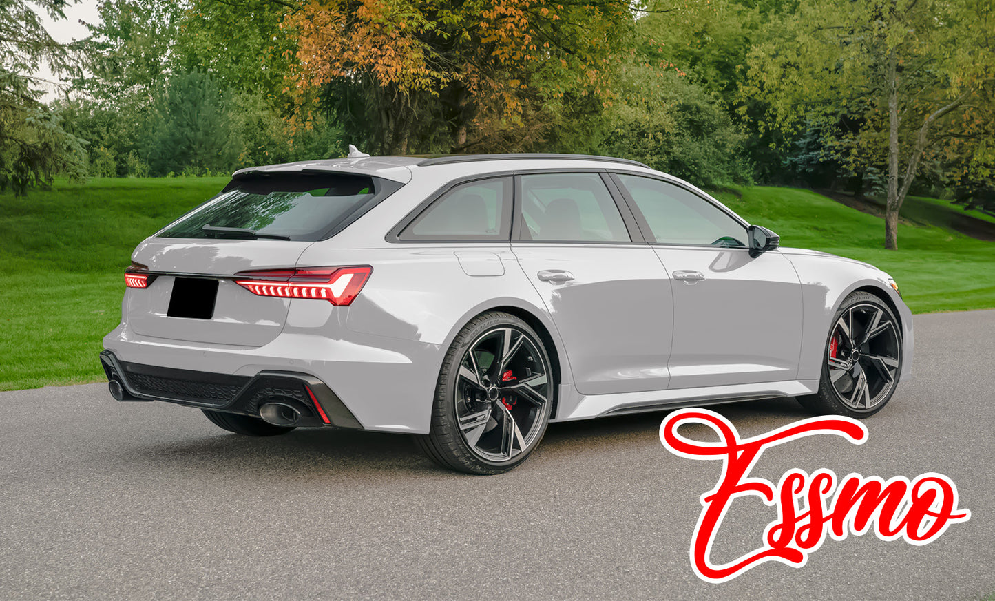 PET Super Gloss Light Nardo Gray Vinyl Wrap