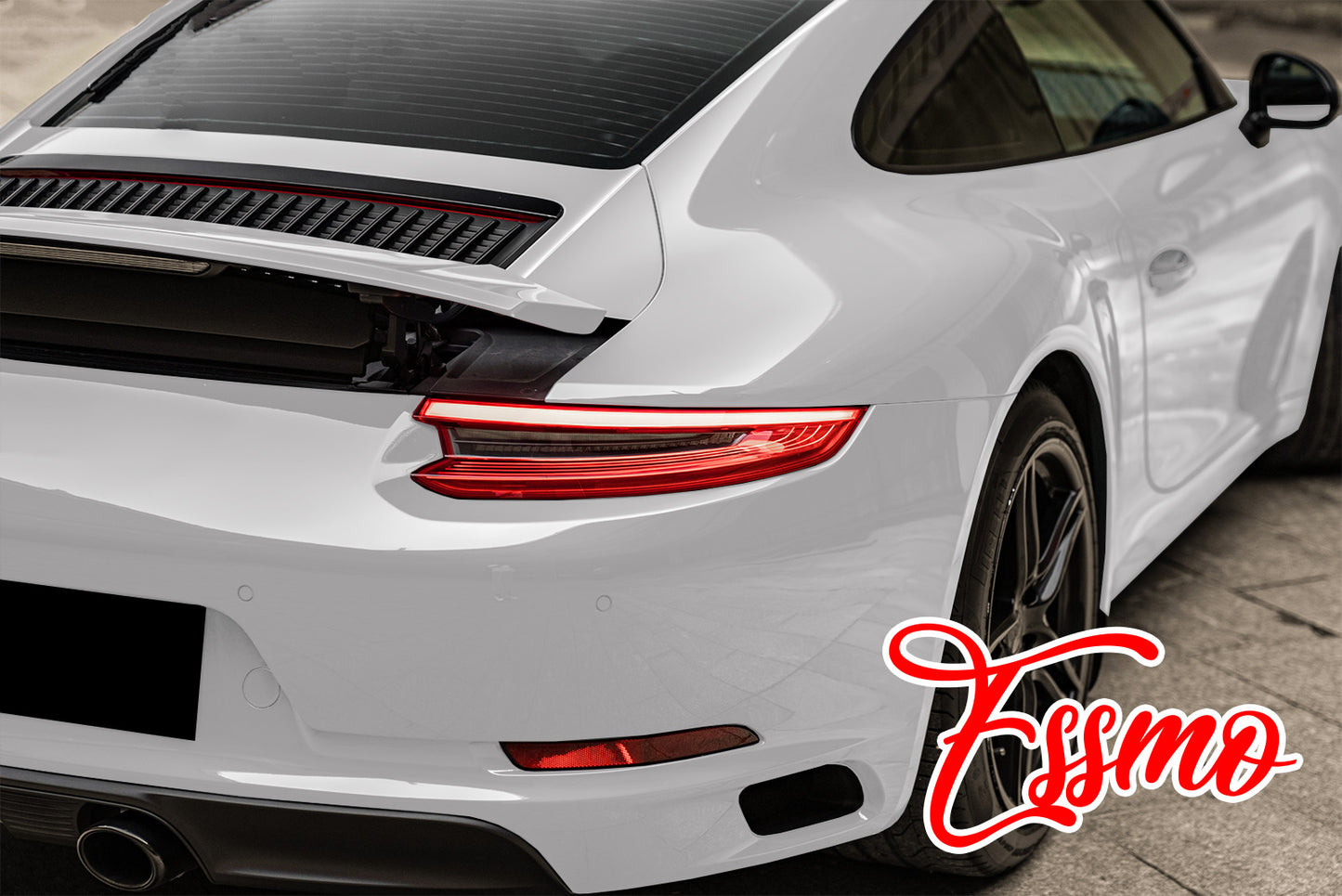 PET Super Gloss Light Nardo Gray Vinyl Wrap