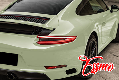 PET Super Gloss Light Khaki Green Vinyl Wrap