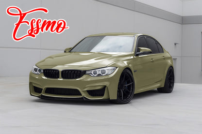 PET Super Gloss Dark Khaki Green Vinyl Wrap