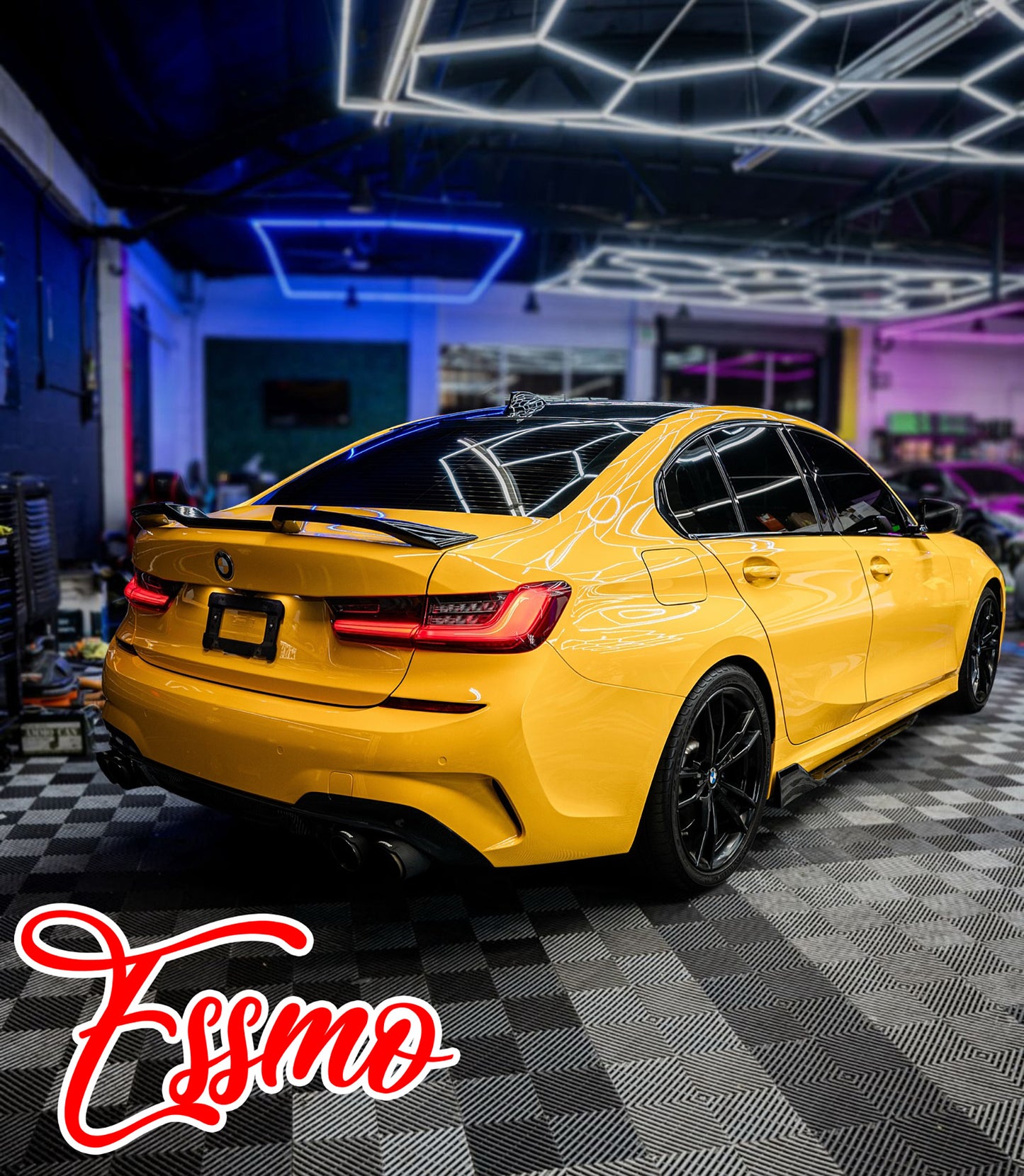 PET Super Gloss Sunflower Yellow Vinyl Wrap