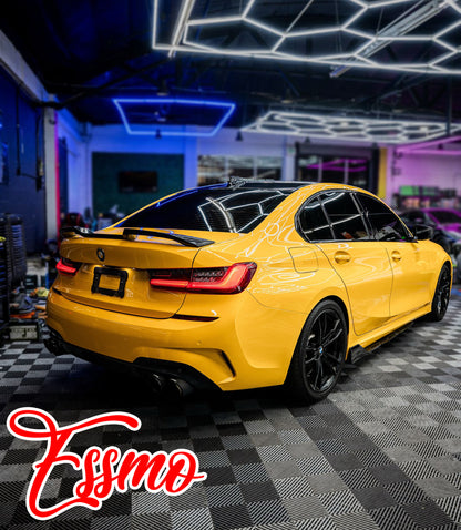 PET Super Gloss Sunflower Yellow Vinyl Wrap