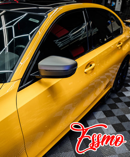 PET Super Gloss Sunflower Yellow Vinyl Wrap