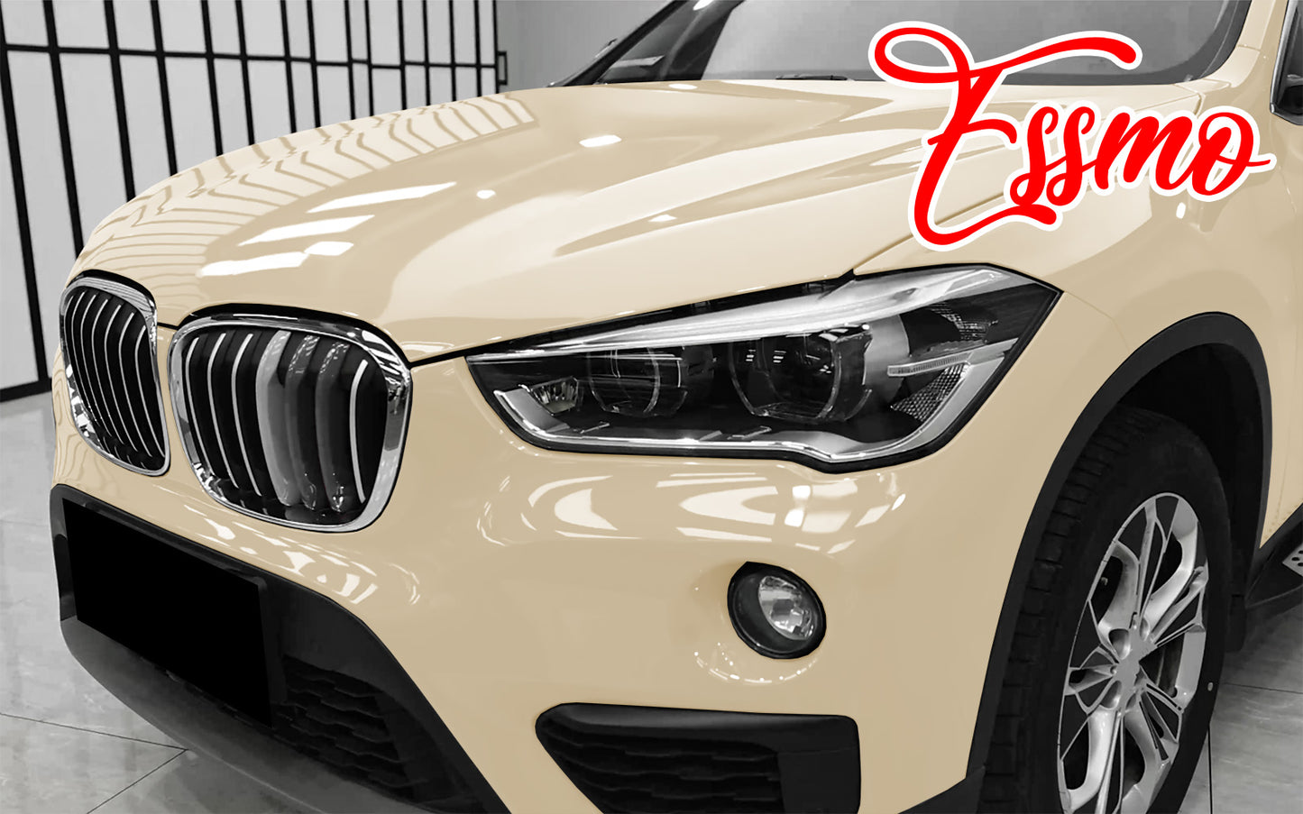 PET Super Gloss Khaki Milan Vinyl Wrap