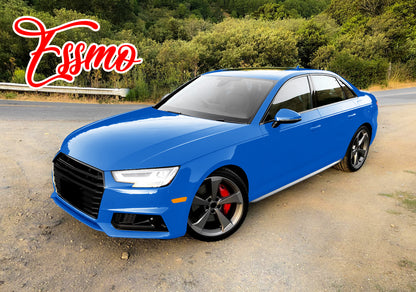 PET Super Gloss Sapphire Blue Vinyl Wrap