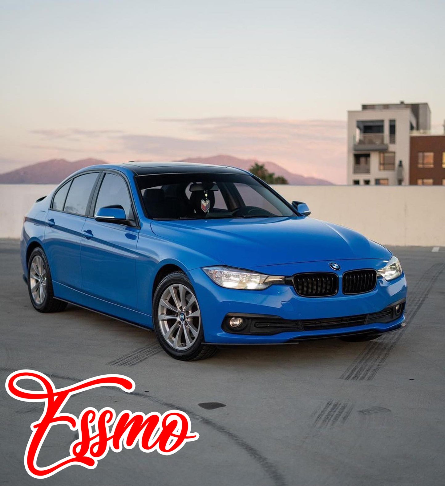 PET Super Gloss Sapphire Blue Vinyl Wrap
