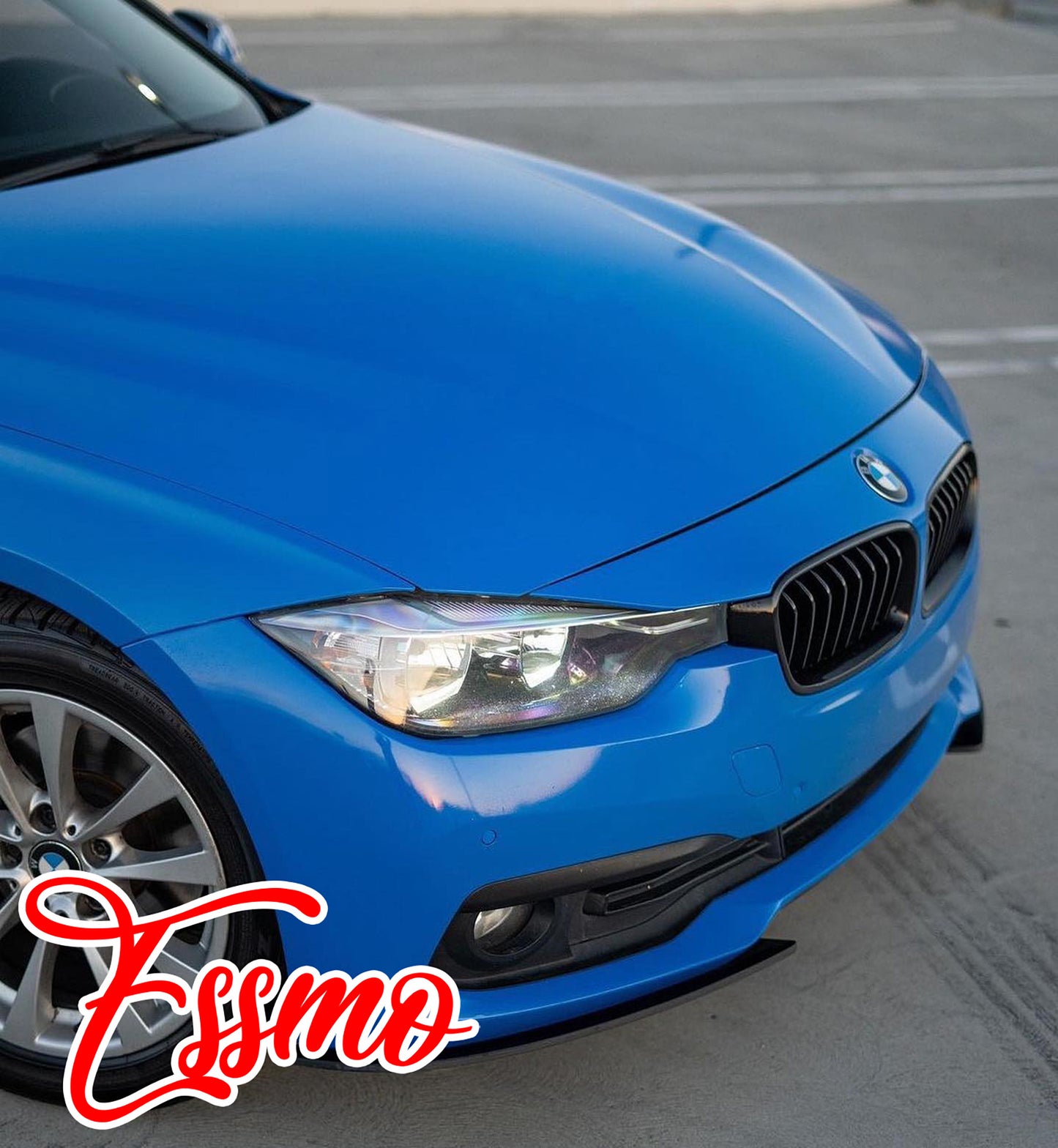 PET Super Gloss Sapphire Blue Vinyl Wrap