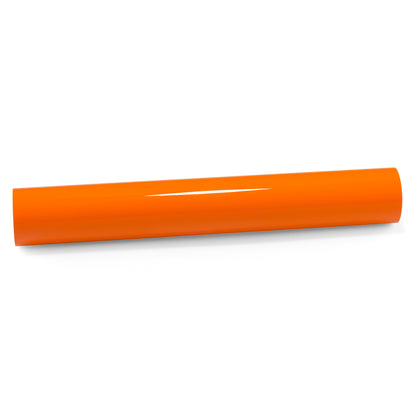 PET Super Gloss Flame Orange Vinyl Wrap