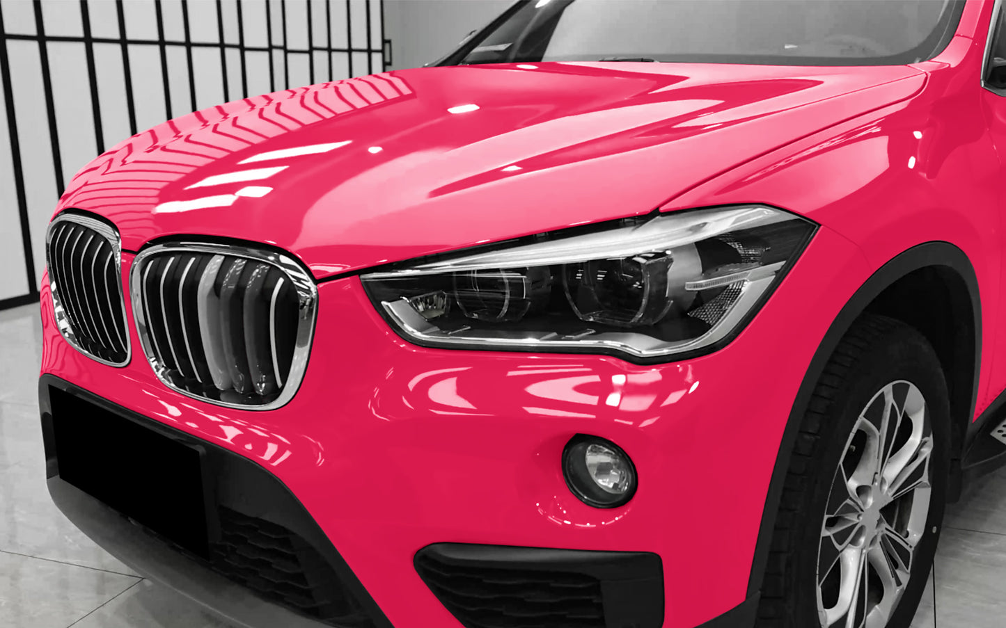PET Super Gloss Beet Red Vinyl Wrap