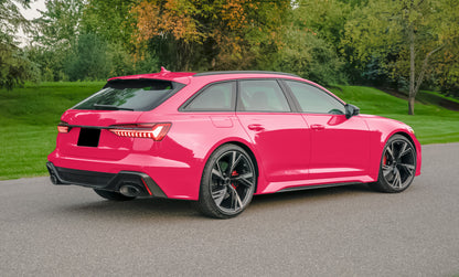 PET Super Gloss Beet Red Vinyl Wrap