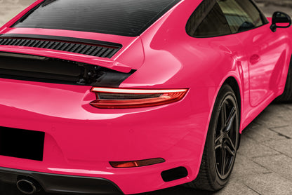 PET Super Gloss Beet Red Vinyl Wrap