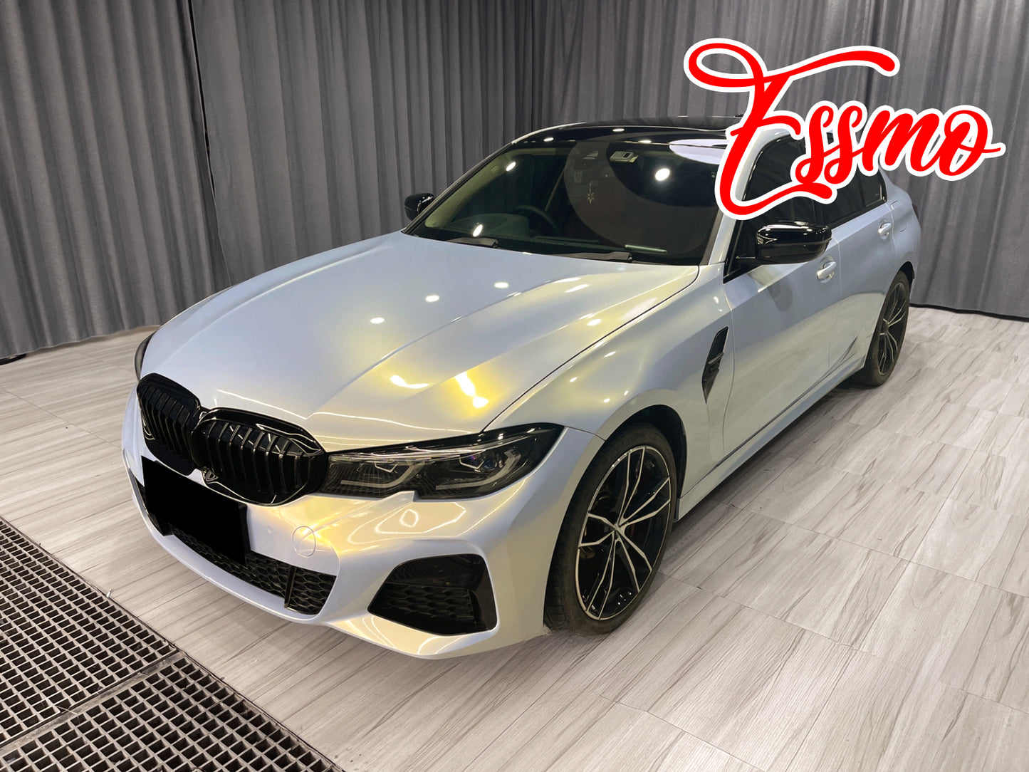 PET Space Candy Gloss Platinum Gold Vinyl Wrap