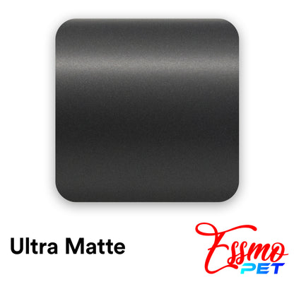 PET Ultra Matte Black Vinyl Wrap