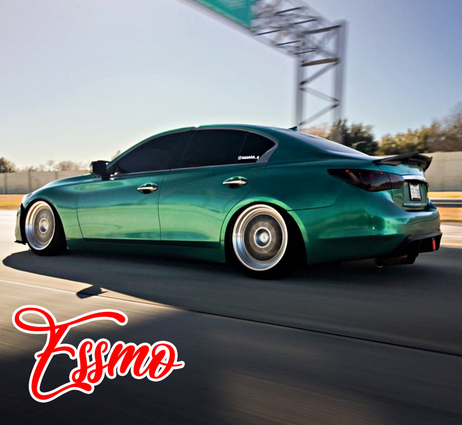 PET Super Gloss Metallic Emerald Green Vinyl Wrap
