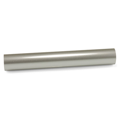 PET Super Gloss Metallic Platinum Silver Vinyl Wrap