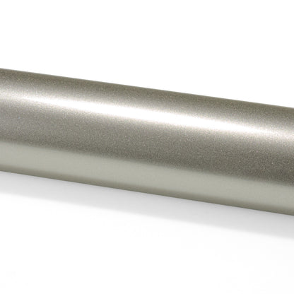 PET Super Gloss Metallic Platinum Silver Vinyl Wrap
