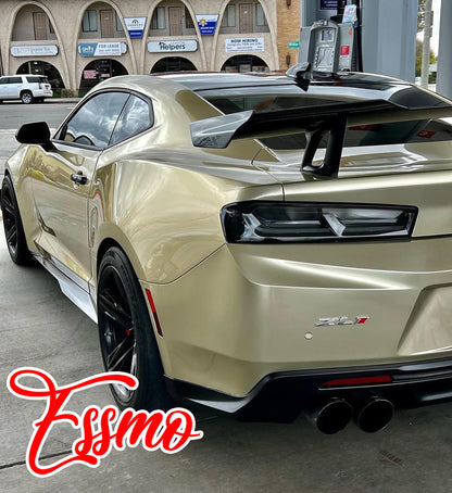 PET Super Gloss Metallic Champagne Gold Vinyl Wrap