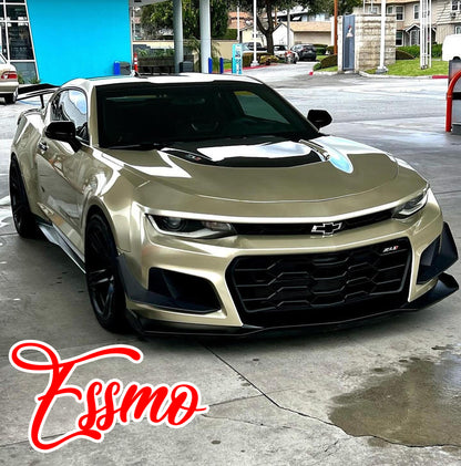 PET Super Gloss Metallic Champagne Gold Vinyl Wrap