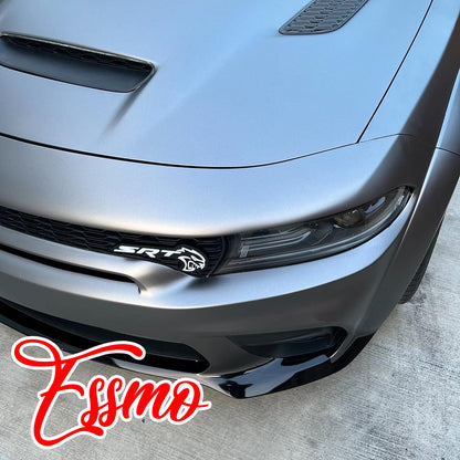 PET Matte Metallic Selenite Gray Vinyl Wrap