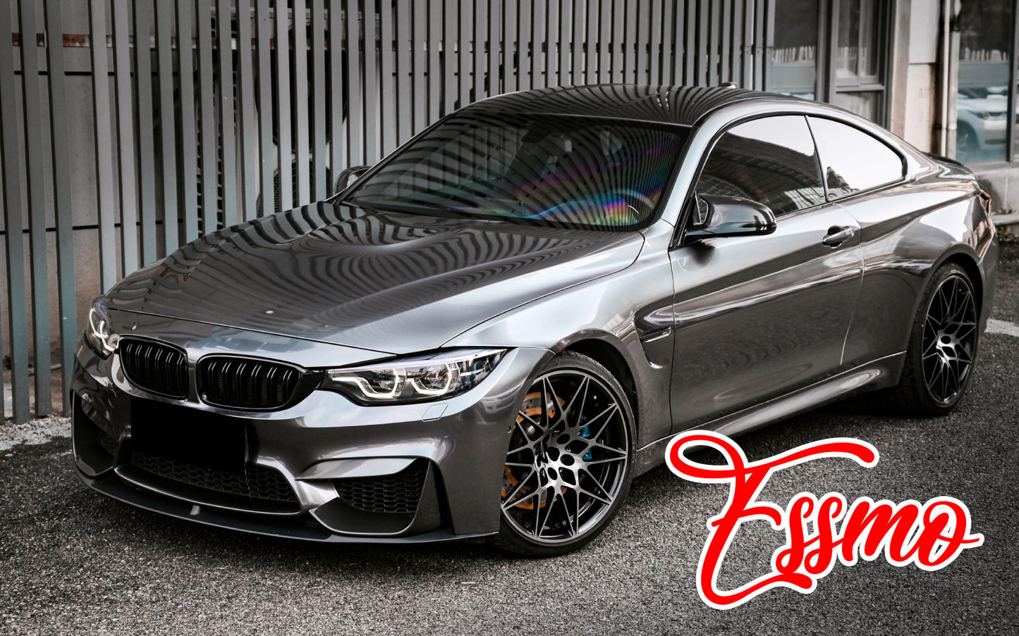PET Liquid Metallic Agate Gray Vinyl Wrap