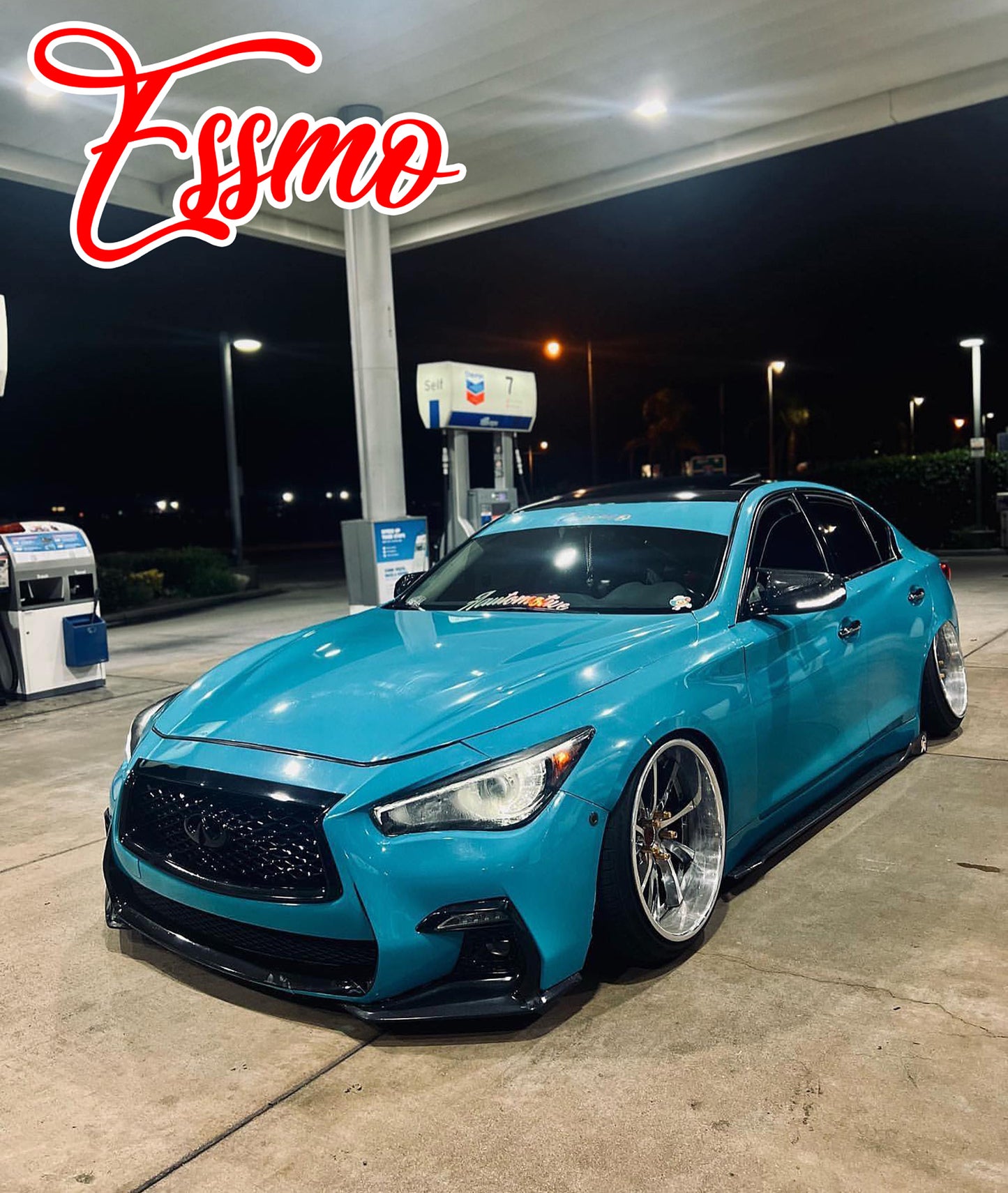PET Super Gloss Miami Blue Vinyl Wrap