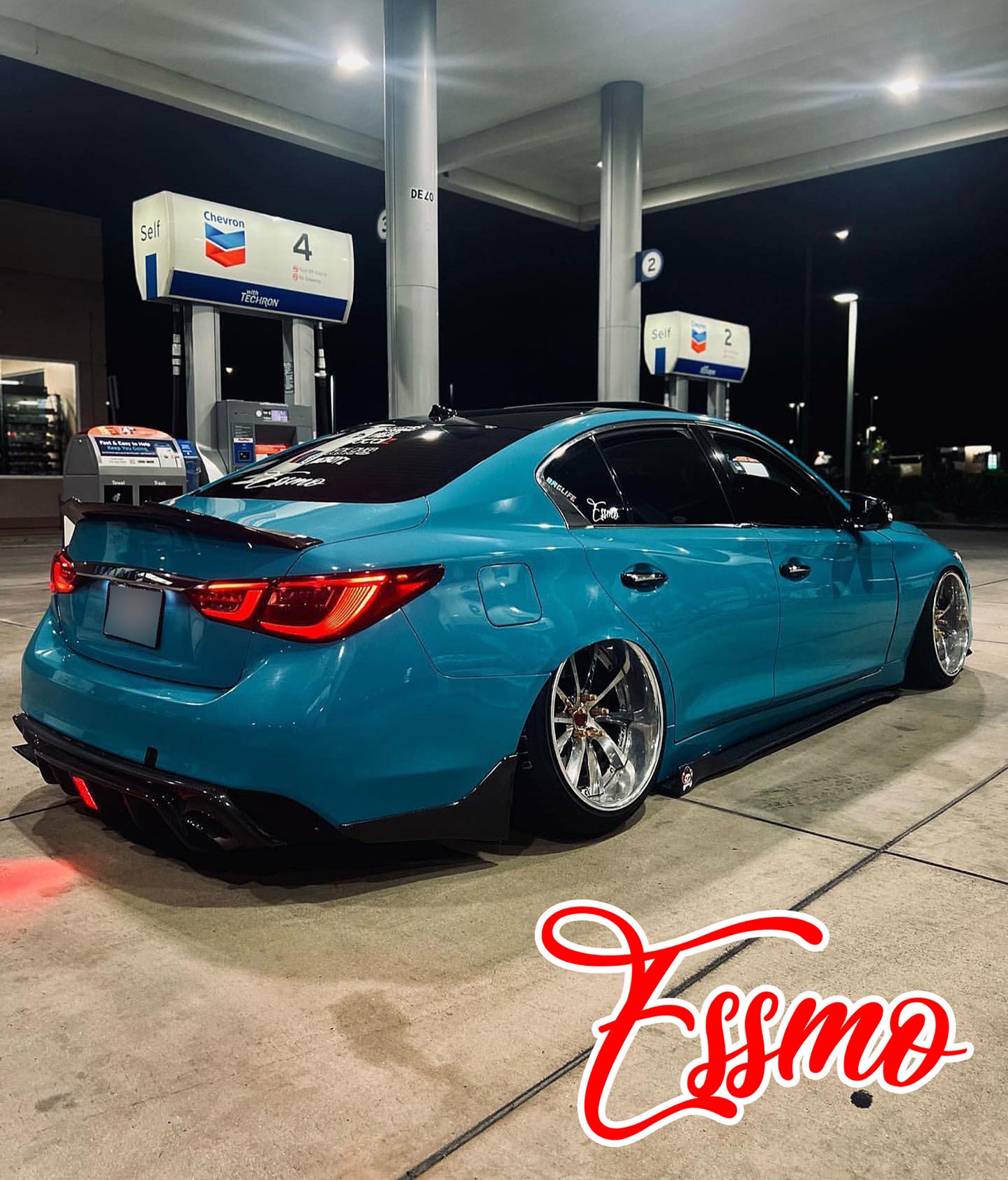PET Super Gloss Miami Blue Vinyl Wrap