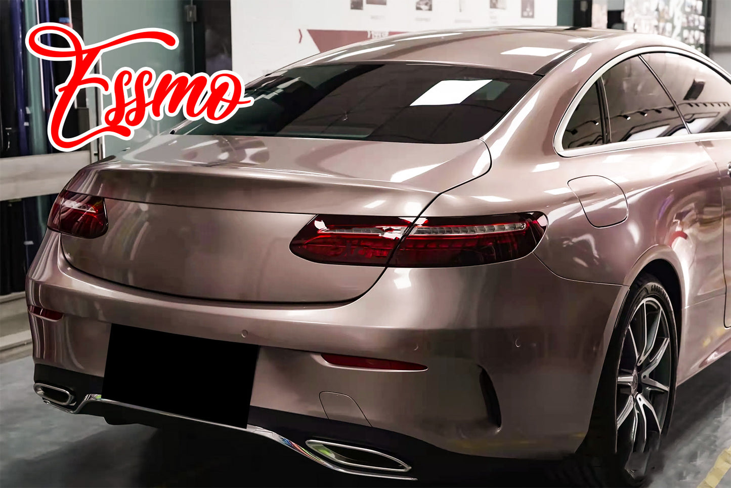 PET Super Gloss Metallic Frozzen Berry Vinyl Wrap