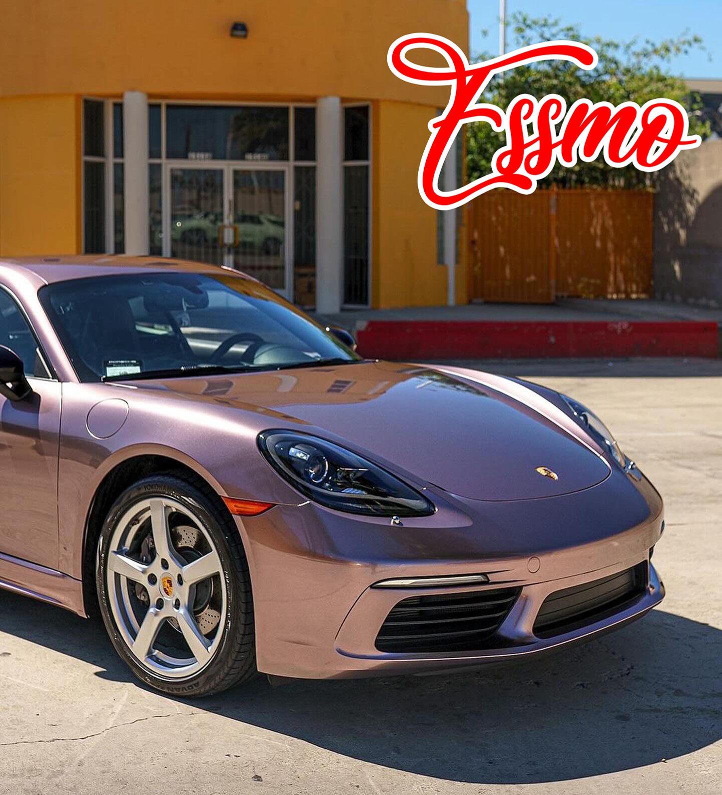 PET Super Gloss Metallic Frozzen Berry Vinyl Wrap