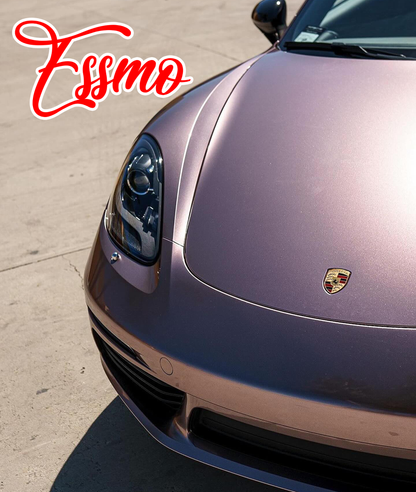 PET Super Gloss Metallic Frozzen Berry Vinyl Wrap