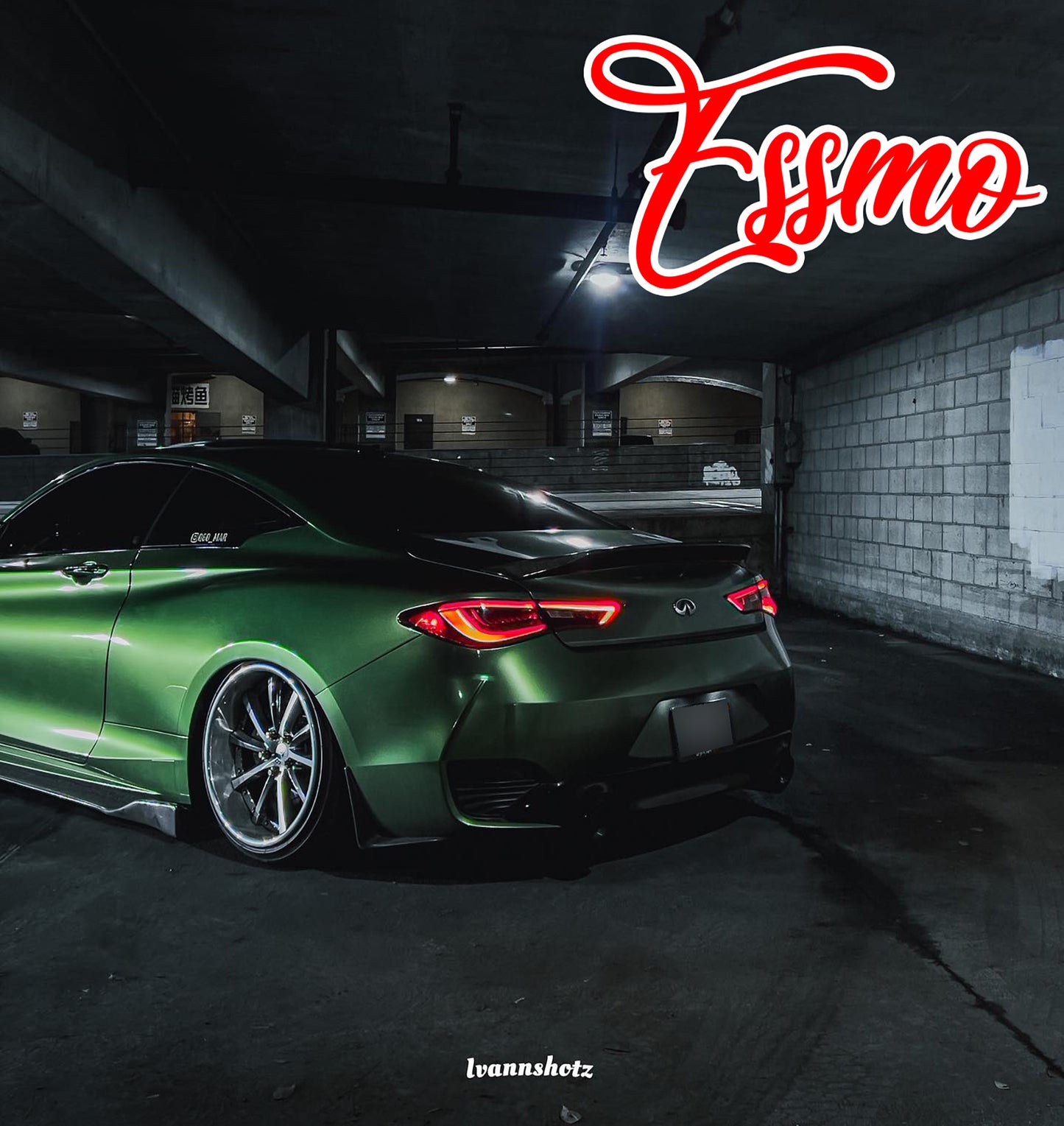 PET Super Gloss Metallic Mamba Green Vinyl Wrap