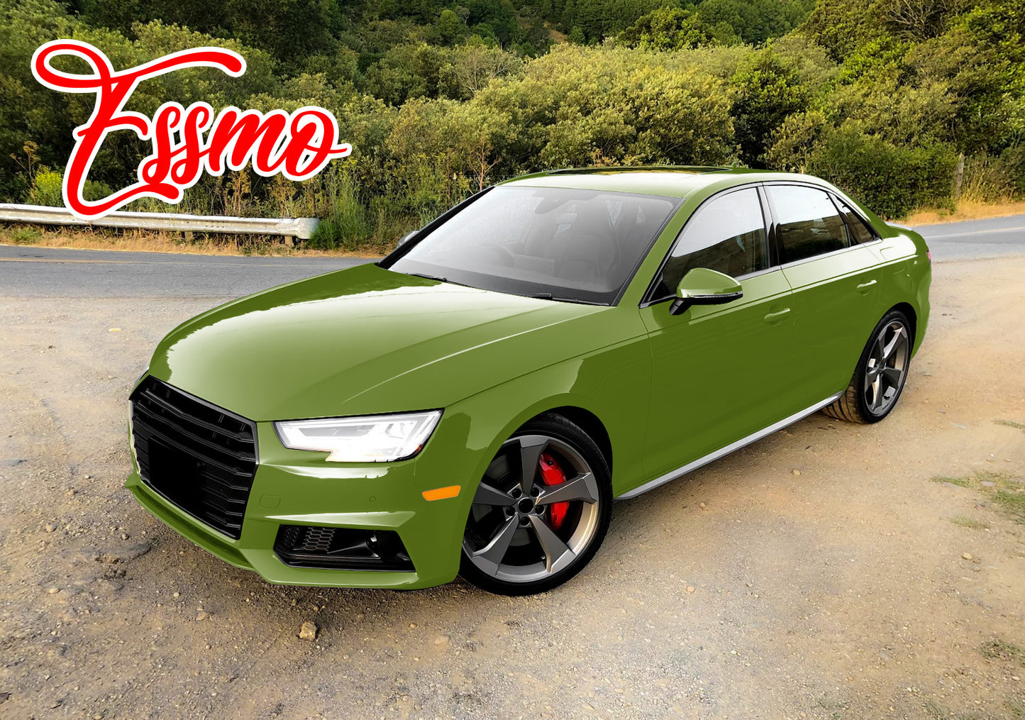 PET Super Gloss Racing Green Vinyl Wrap