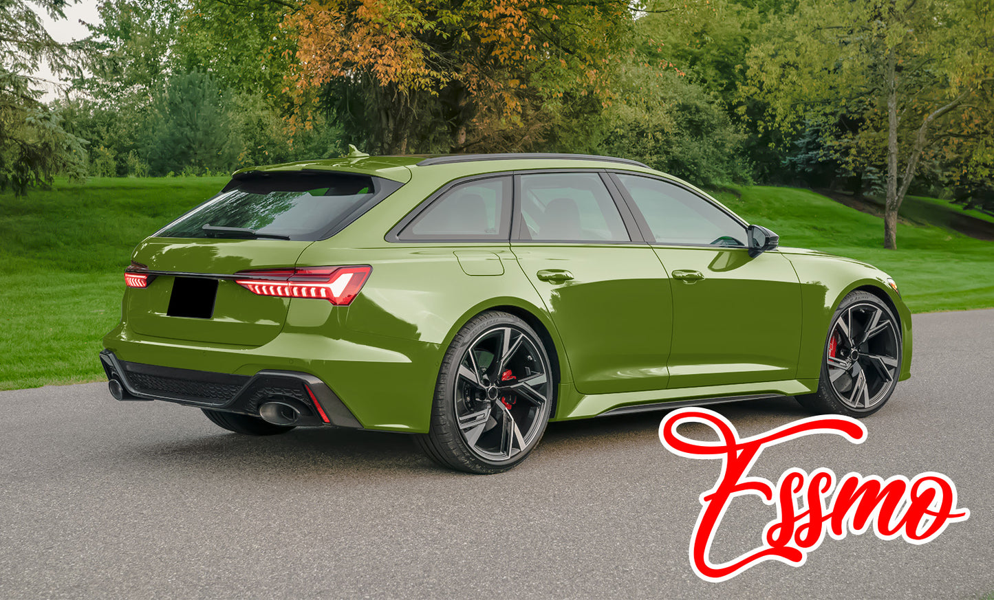 PET Super Gloss Racing Green Vinyl Wrap