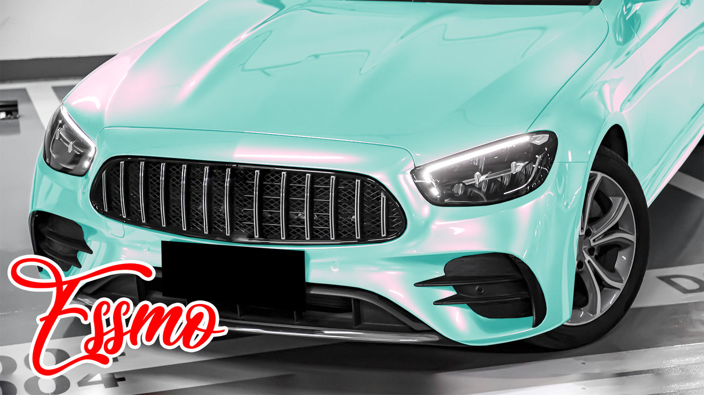 PET Space Candy Gloss Aqua Purple Vinyl Wrap