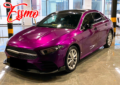 PET Super Gloss Metallic Jam Purple Vinyl Wrap
