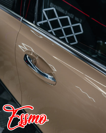 PET Super Gloss Sand Yellow Vinyl Wrap