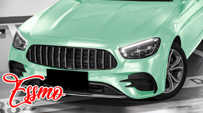 PET Super Gloss Pearlescent Emerald White Vinyl Wrap