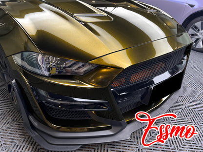 PET Super Gloss Metallic Midnight Gold Vinyl Wrap