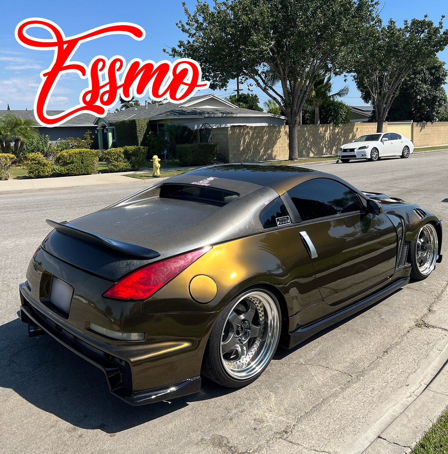 PET Super Gloss Metallic Midnight Gold Vinyl Wrap